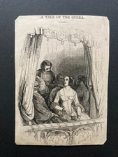 Victorian illustration cartoon satire A Tale of The Opera