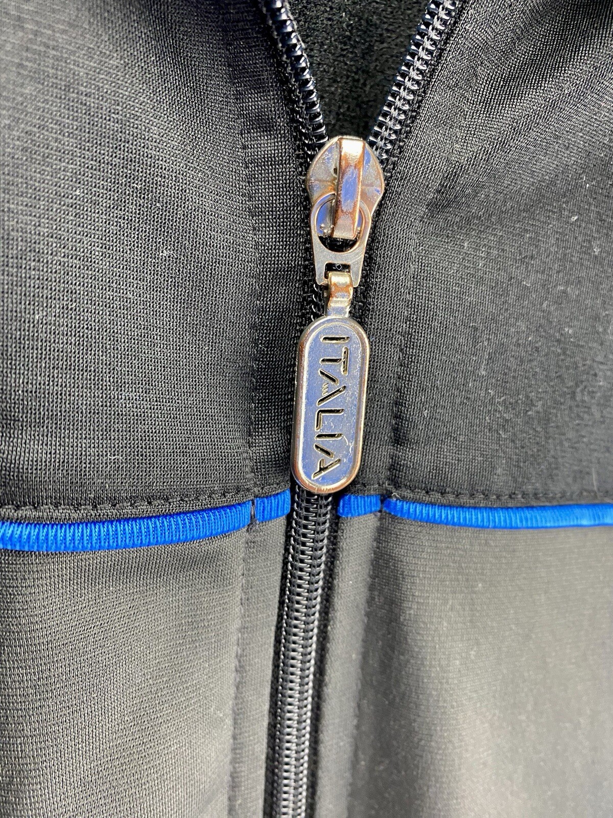 Giacca Fila Sport Track Uomo XL Grigio Nero Italia Cappotto Manica Lunga Zip Stile Vintage