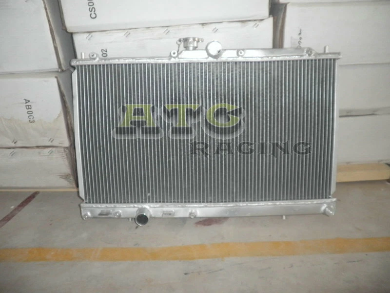 52MM 2 Row Alu Radiator For 01-07 Mitsubishi Lancer EVO 7/8/9 MT 06 05 04 03 02 - Image 4 of 4