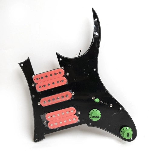 Battipenna per chitarra pre-cablato con pickup humbucker HSH per Ibanez - Foto 35 di 41