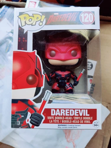 Funko Pop Daredevil 120 Marvel NIB W/ Protector