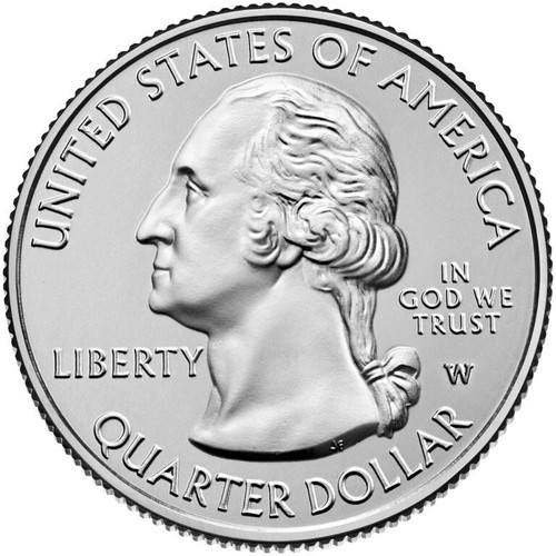 2019-W LOWELL QUARTER MS66 GREAT AMERICAN COIN HUNT (first w quarter ever) - Picture 2 of 2