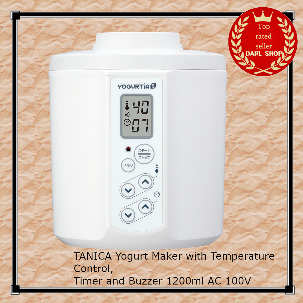 TANICA Yogurt Maker with Temperature Control, Timer and Buzzer 1200ml AC 100V | eBay TANICA Yogurt Maker with Temperature Control, Timer and Buzzer 1200ml AC 100V | eBay