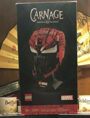 LEGO Marvel Carnage Head (#76199): Brand New in Box | eBay