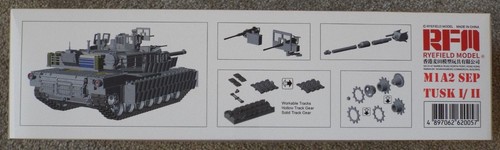 1/35 M1A2 SEP Abrams TUSK I & II / M1A1 TUSK (3 in 1) Rye Field Model #5004 MISB - Picture 2 of 12