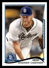 Andrew Cashner 2014 Topps San Diego Padres #227 San Diego Padres BUY3GET1FREE