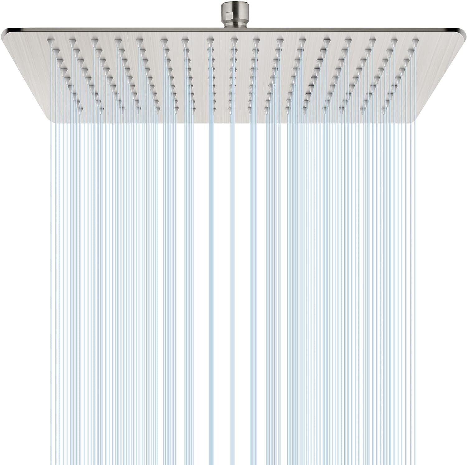 Rain Shower Head 16" High Pressure Square Stainless Steel Sprayer