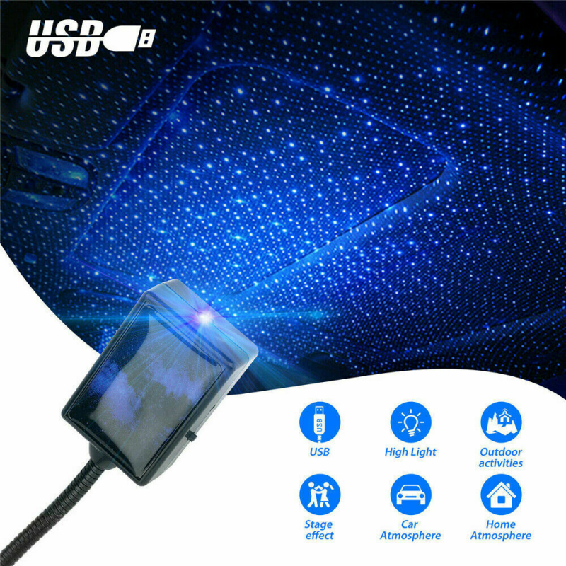 Starry Sky Light Led Projector Usb Atmosph 2021new shipping free Interior Roof Car Large special price !!