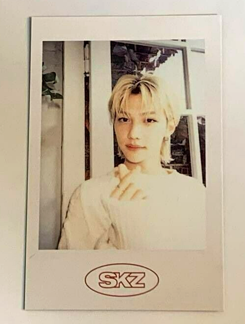 straykids フィリックス ポラロイド Stray Kids SKZ Felix 2021 Season's Greetings Polaroid Photocard