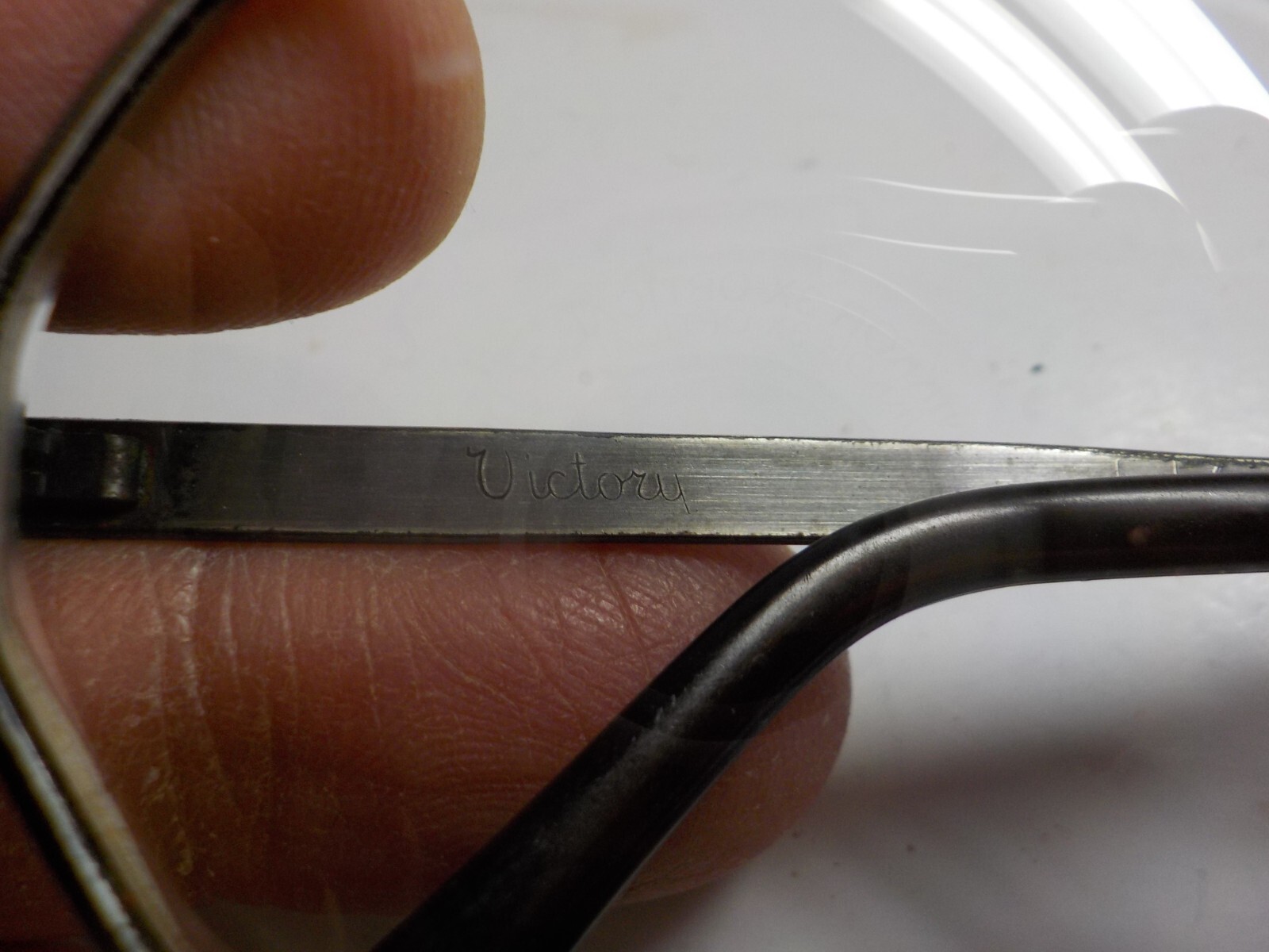 Vintage Hexagonal Victory Glasses Frames Art Deco - image 6