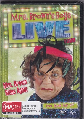 Mrs. Brown's Boys - Live Tour  - DVD (Brand New Sealed) Regions 2 & 4 PAL