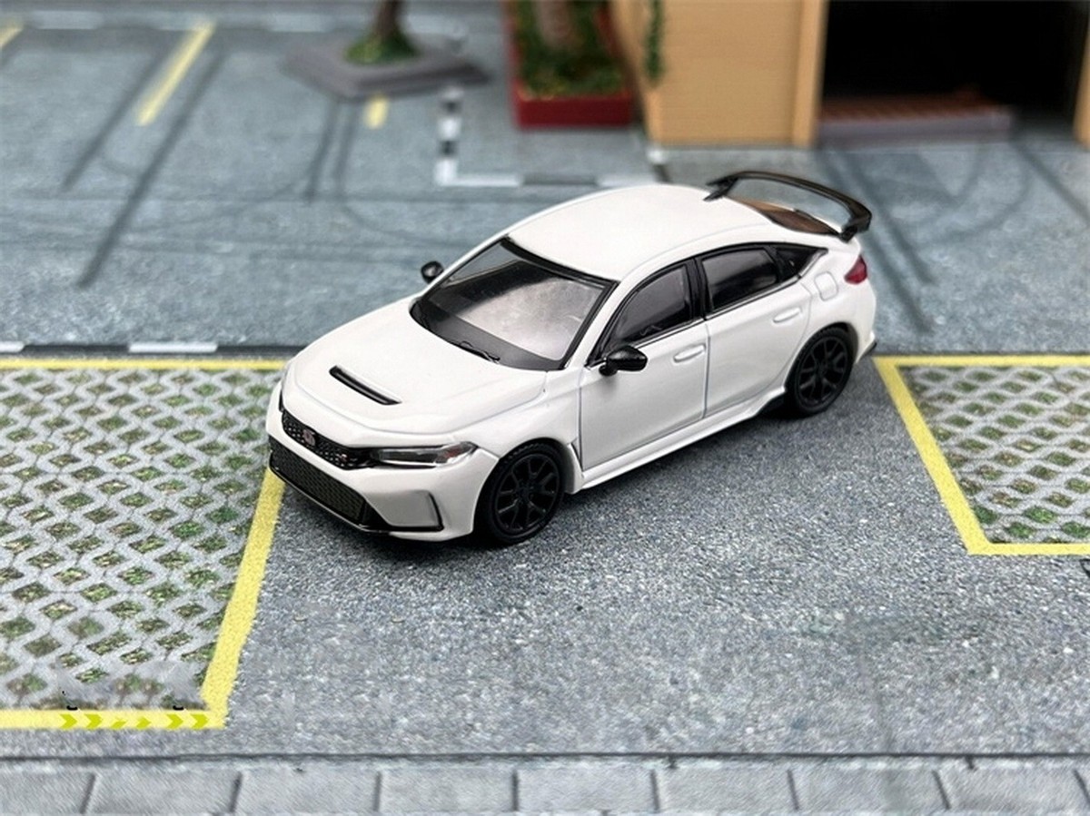MINIGT 1/64 Honda Civic TYPE R Championship White Diecast