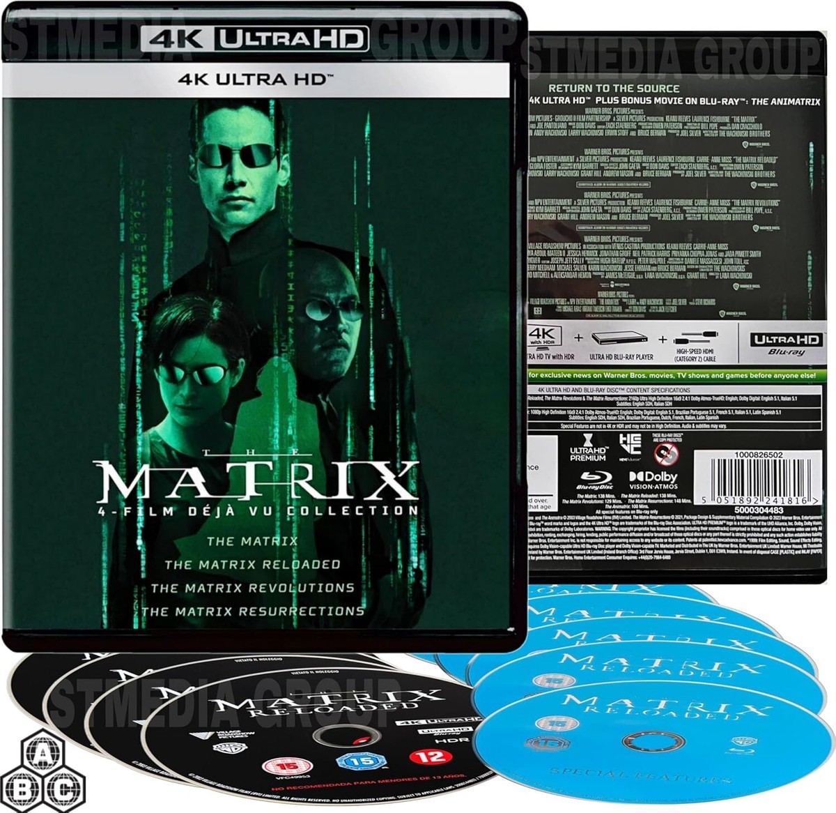 The Matrix Ultimate Collection 4K Ultra HD Blu-ray [Region Free] 5