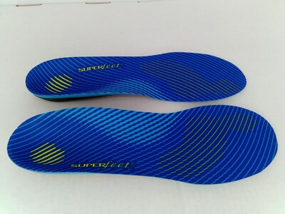 Superfeet Unisex RUN Comfort Thin Insole, Bolt, Women 12.5