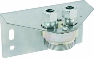 Halteplatte für Einrohr Gaszähler G4 Haltevorrischtung für 1-Stutzen Gaszähler