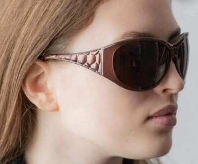 Roberto Cavalli women sunglasses Authentic Roberto Cavalli RC587S 01B Melissa Black Sunglasses -Wo  main image 2