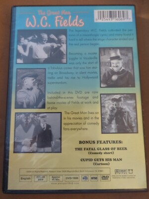 The Great Man: W.C. Fields New Sealed 25493160697| eBay