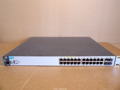 HP J9773A 2530-24G PoE+ Ethernet Gigabit Switch 24-port LAN - INCL RACK EARS