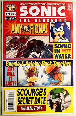 SONIC The HEDGEHOG Comic Book #172 April 2007 First Edit Bagged & Boarded NEW