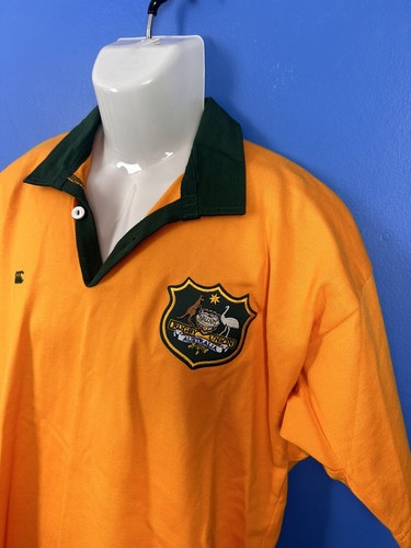 Canterbury Australia Wallabies 1990s Vintage Rugby Shirt Jersey Medium - Picture 5 of 10