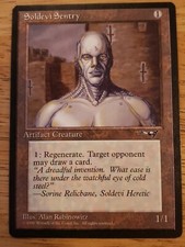 1x MTG Magic The Gathering Soldevi Sentry [Alliances] Collectible Trading Card