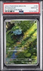 2023 POKEMON MEW EN-151 ILLUSTRATION RARE #166 BULBASAUR PSA 10