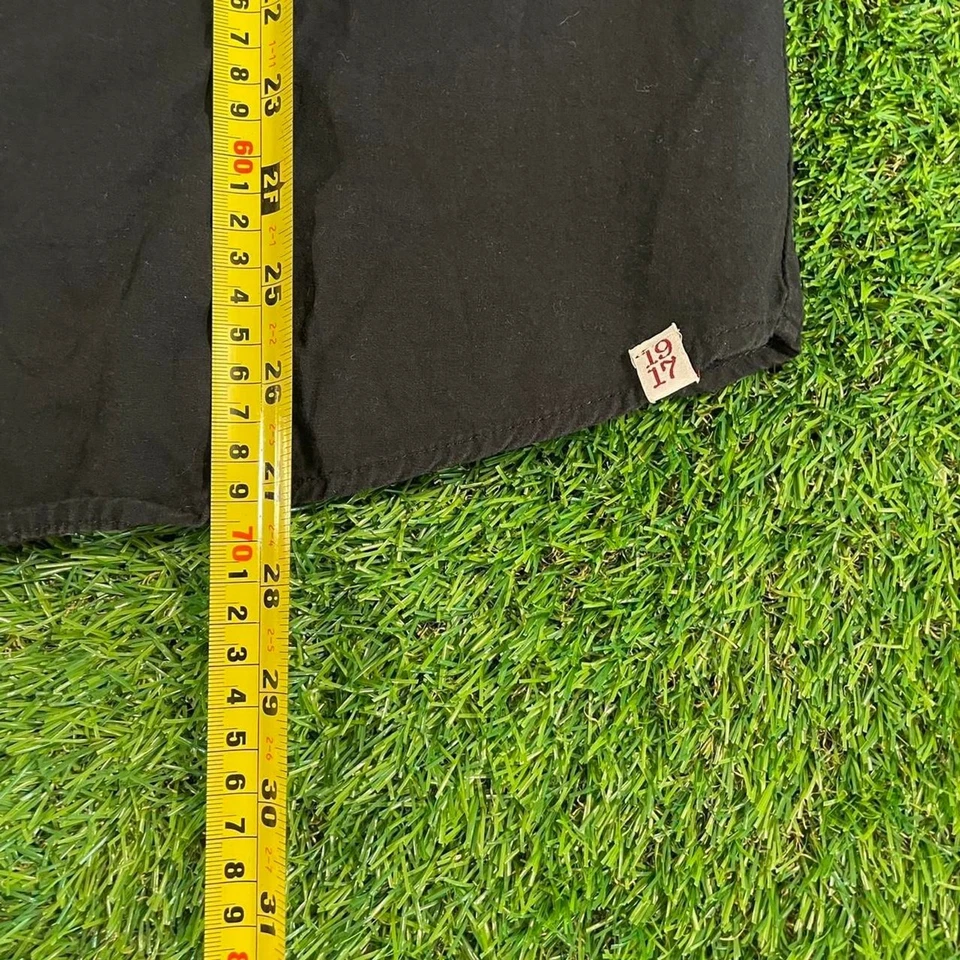 Sovereign Code Camisa de Vestir Informal Negra Sólida con Botones con Ajuste Relajado Pequeña Foto 4 de 4