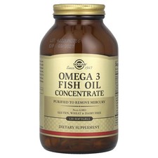 Omega 3 Fish Oil Concentrate, 120 Softgels