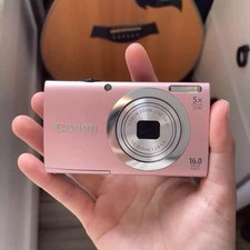 Canon PowerShot A2400 IS Digital Camera 16.0 MP 4X Optical Zoom with Accessories