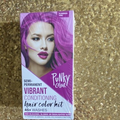 Punky Colour Semi-Permanent Hair Dye Flamingo Pink No Peroxide Ammonia-Free
