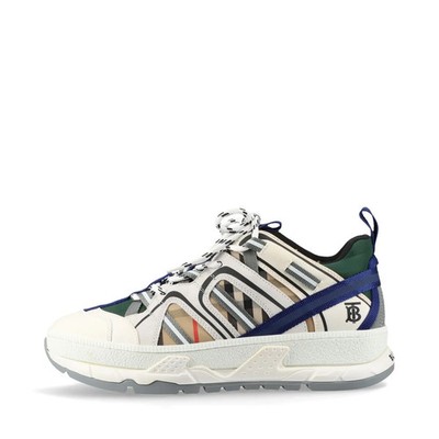Burberry Fabric Sneakers 40.5 Men's Multicolor Nova Check Union Thick bottom Box