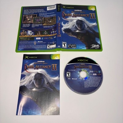 Baldur's Gate Dark Alliance 2 II (Microsoft Xbox) CD Very Good Condition Tested