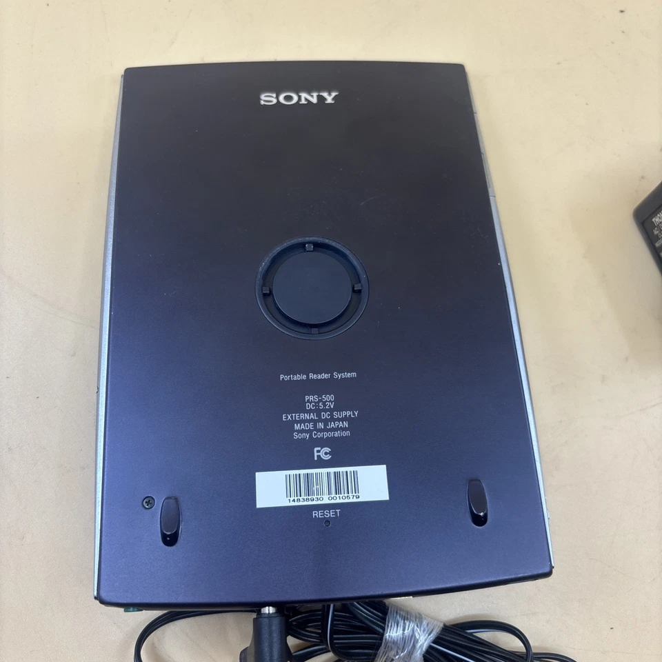 Sistema de lector electrónico Sony Sony PRS-500 paquete con cargador probado funciona Foto 3 de 4