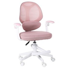 Drehstuhl Schreibtischstuhl für Mädchen Kind Rosa Kinderstuhl 360° Kinderzimmer
