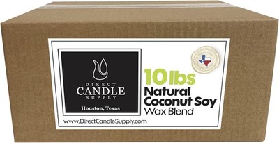10 lbs Coconut Soy Candle Wax for Candle Making