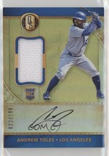 2017 Panini Chronicles Gold Standard Rookie Jersey 22/199 Andrew Toles Auto 0e7