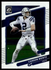 2021 Donruss Optic Carson Wentz Indianapolis Colts #109