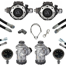 SF-1: Apeks Atemregler MTX-RC Sidemount Set D...