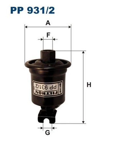 Filtron PP 931/2 Kraftstofffilter In-Line FüR Toyota-image