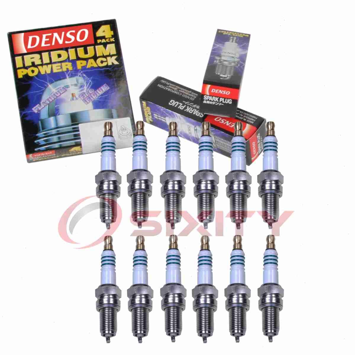 12 pc Denso Iridium Power Spark Plugs for 1997-2002 Ferrari 550 Maranello av