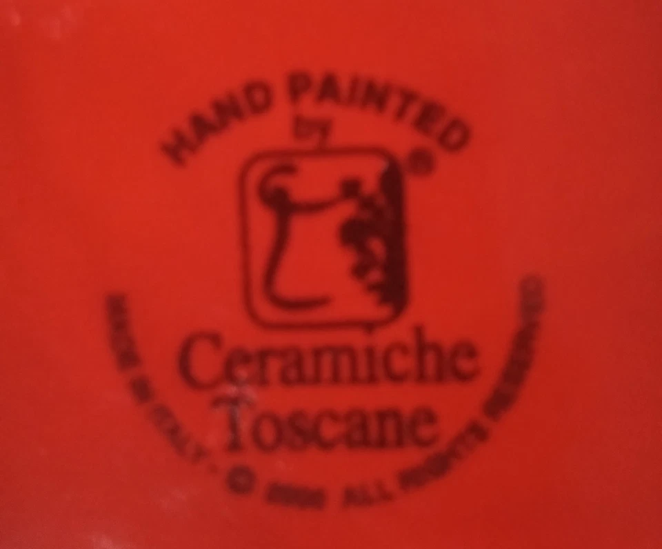 Ceramiche Crate And Barrel 9" Christmas Tree Plates 4 - Image 3 of 3