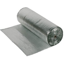 YBS Double Reflective Foil Insulation Aluminium Bubble Walls Roofs 25x1.5m