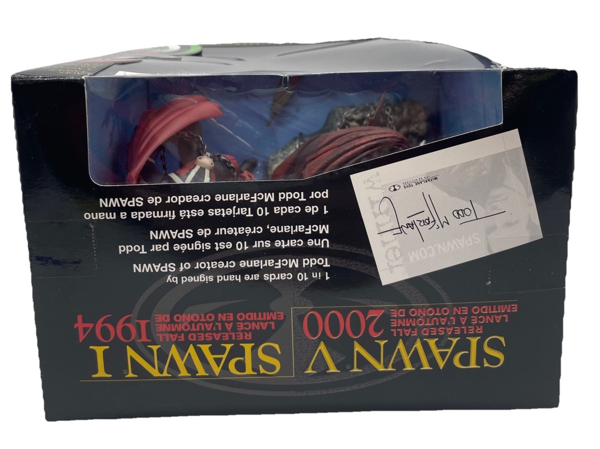SPAWN 21 未開封 UVフィルム梱包 コレクション品 2002 Spawn Series 21 Alternate Realities - Wings Of Redemption