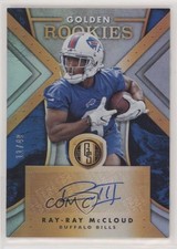 2018 Panini Gold Standard Golden Rookies Platinum 11/49 Ray-Ray McCloud Auto 0b2