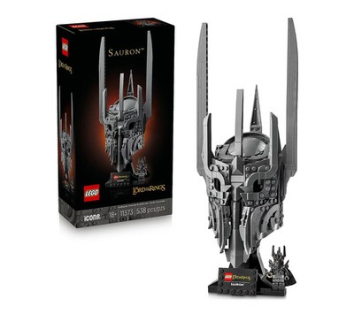 LEGO Icons The Lord of the Rings Barad-dûr Sauron's Helmet Building Set 11373