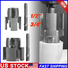 Integrated Internal & External Pipe Threading-Tool, PVC Pipe Threader Kit TL