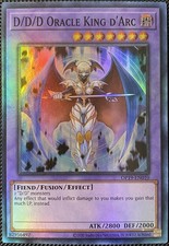 D/D/D Oracle King d'Arc OP19-EN010 OTS Tournament Pack 19 Unlimited Yugioh Card