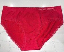 Victoria's Secret Red edge Lace Hiphugger S 93 Nylon 7 Elestane