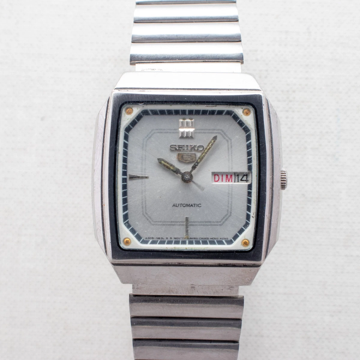 Seiko 5 Mechanical (Automatic) Square Wristwatches for sale - eBay