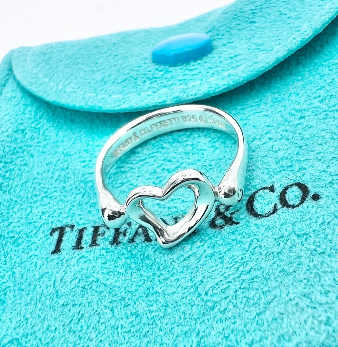 Tiffany & Co. Heart Ring Fine Rings without Stone for sale | eBay
